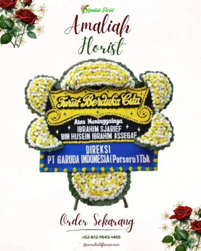 Papan Bunga Duka di Sasa